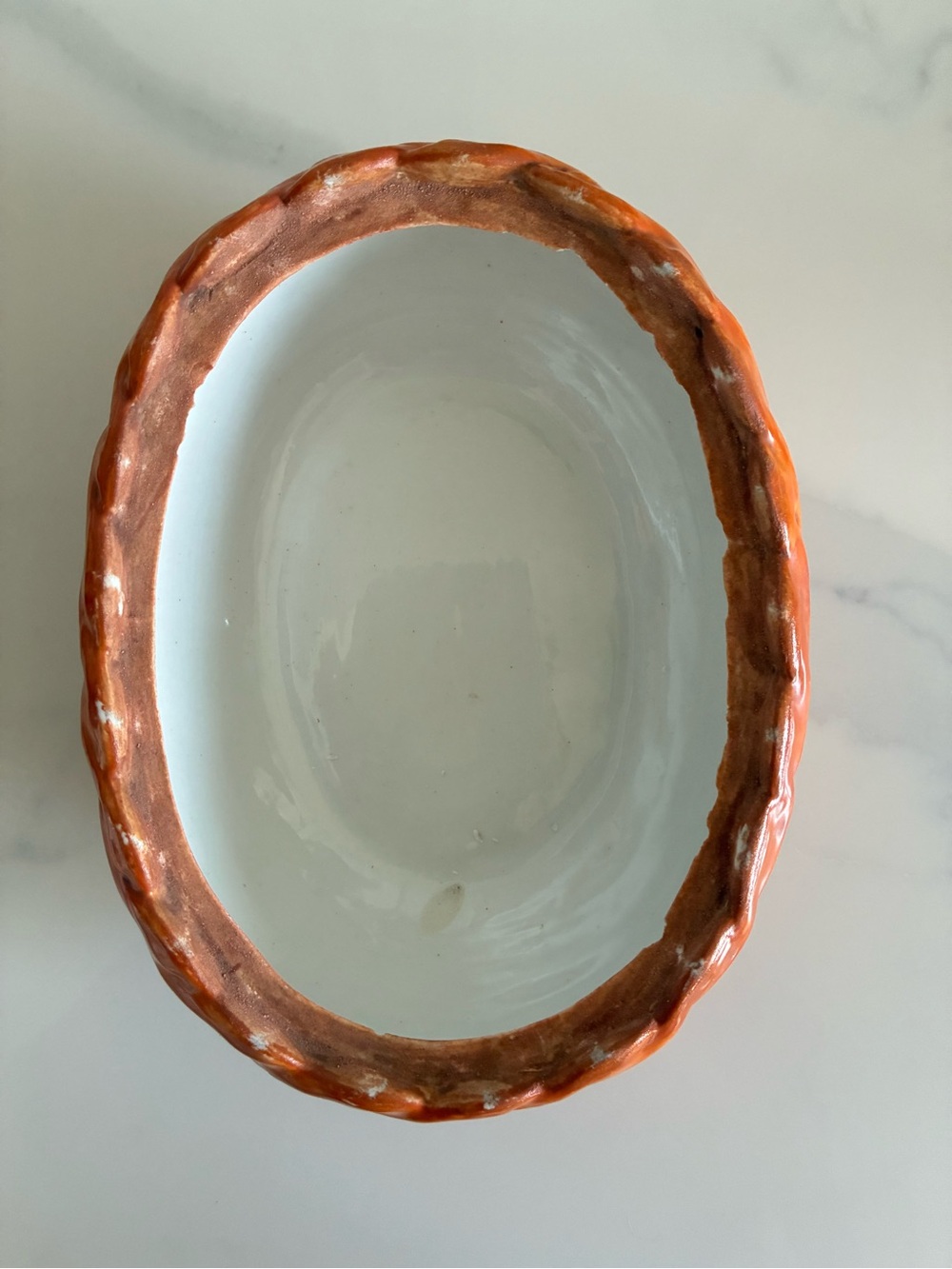 Large Vintage 1900s English Staffordshire Hen on a nest - Picture 5 of 16